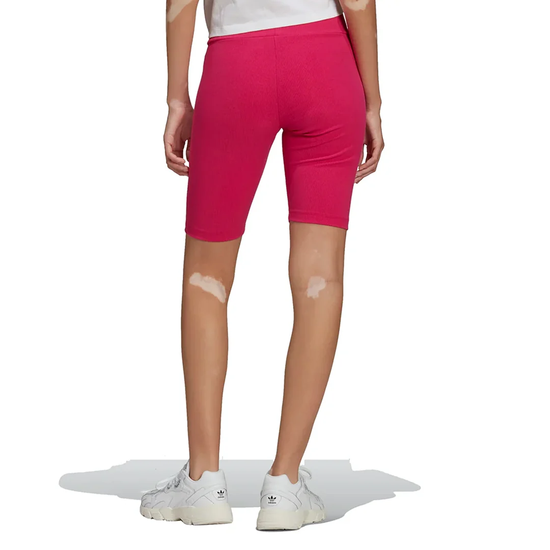 WOMEN'S ADICOLOR ESSENTIALS SHORT TIGHTS PINK - Image 3