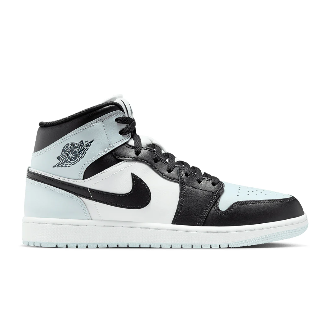 AIR JORDAN 1 MID BLACK/SQUADRON BLUE
