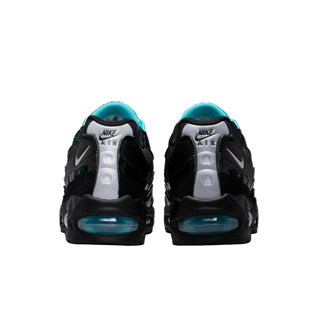 AIR MAX 95 BIG BUBBLE BLACK / CHROME - Image 4