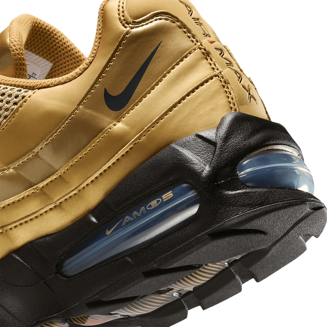 AIR MAX 95 "BIG BUBBLE" METALLIC GOLD - Image 6