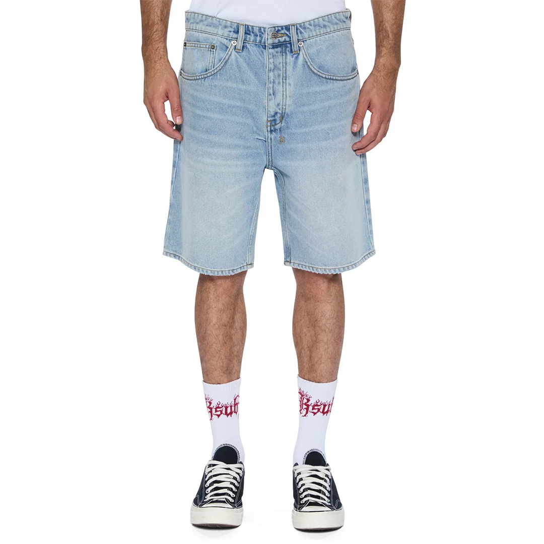 ANTI KRYSTAL DENIM SHORTS BLUE