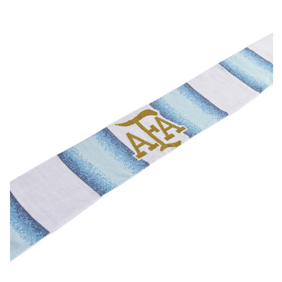 ARGENTINA SCARF ICE BLUE/WHITE - Image 2