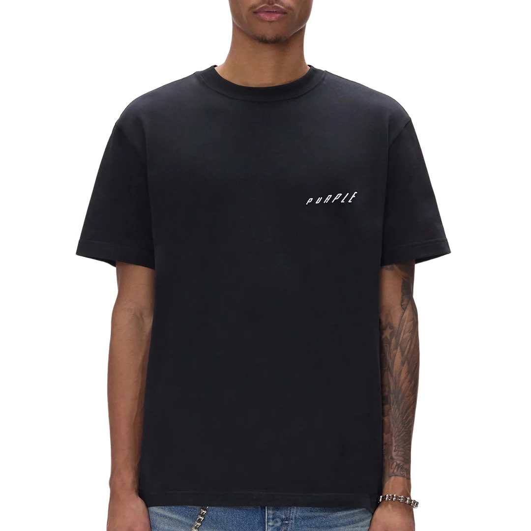 ASCENDING WORDMARK TEE BLACK - Image 2