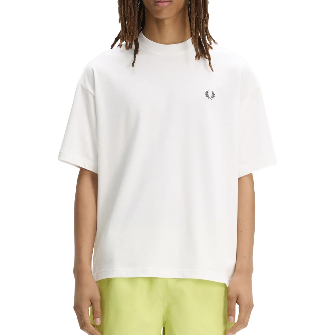 BACK PRINT LAUREL WREATH T-SHIRT SNOW WHITE - Image 2