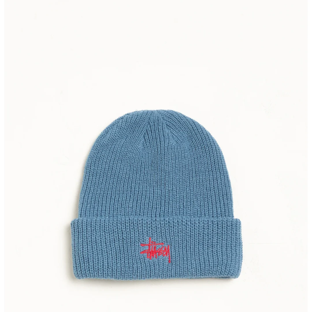 BASIC CUFF BEANIE BLUE