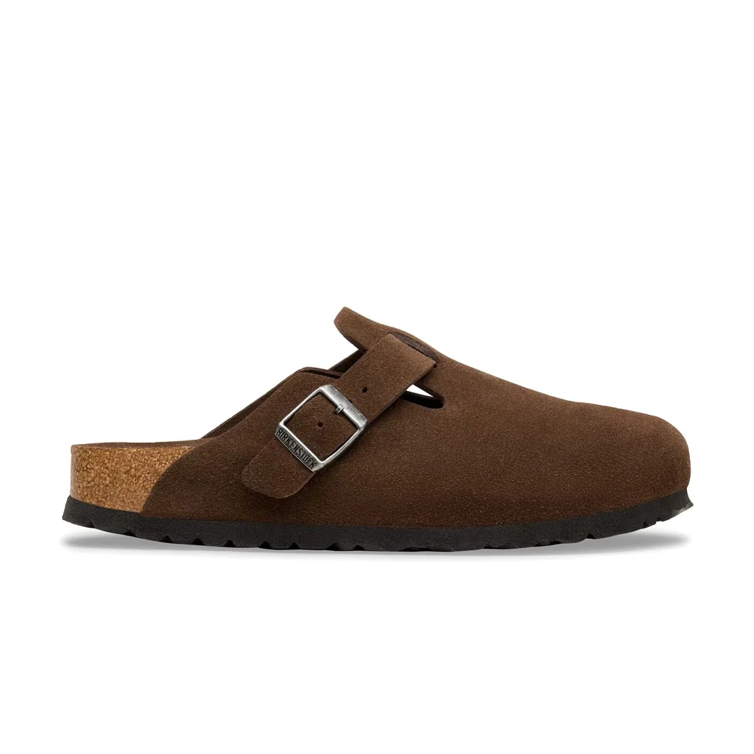 BOSTON SOFT FOOTBED SUEDE LEATHER CARAFE TONAL (REGULAR/WIDE)