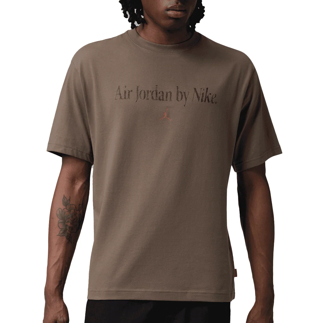 BROOKLYN AIR JORDAN T-SHIRT BROWN PALOMINO - Image 2
