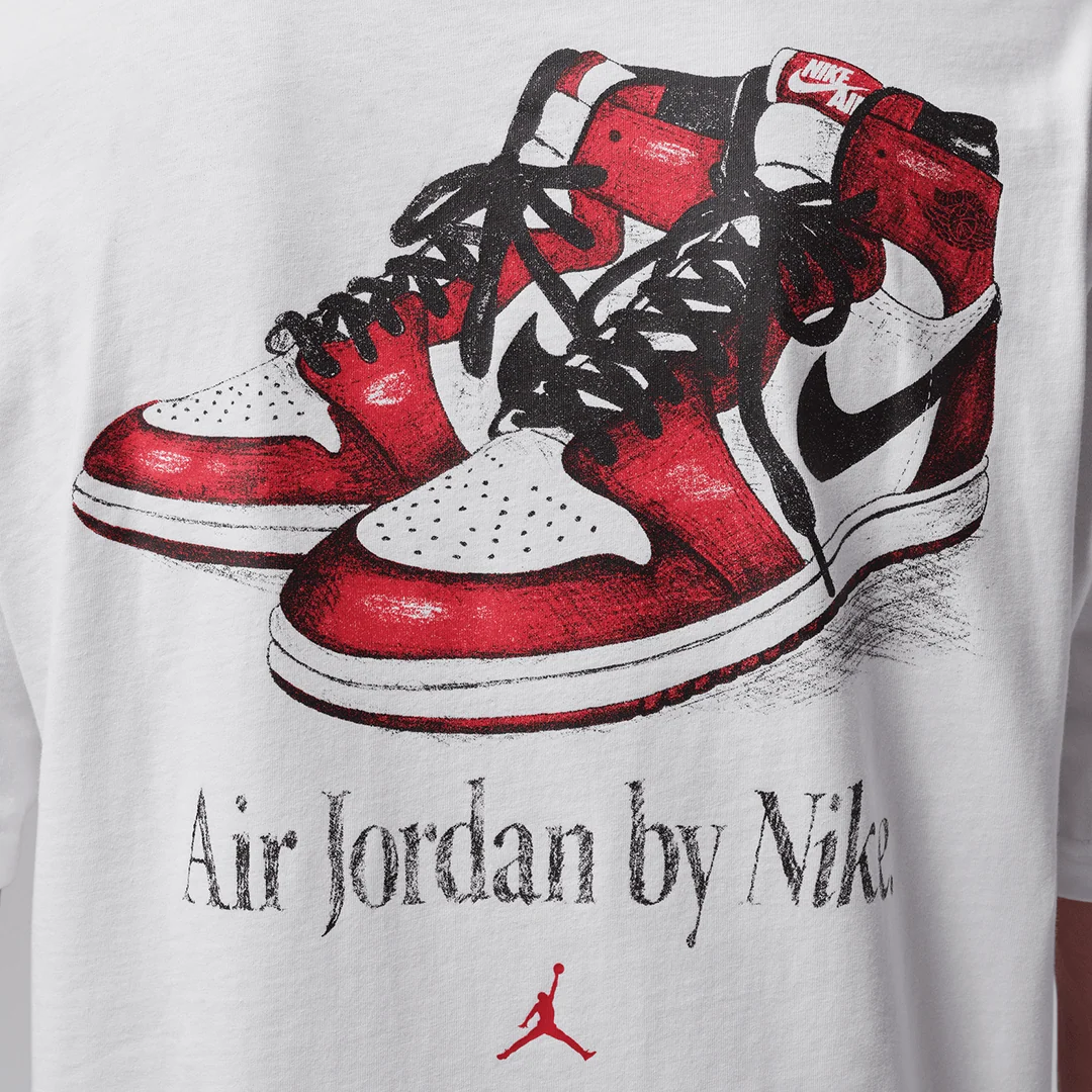 BROOKLYN AIR JORDAN T-SHIRT WHITE - Image 3