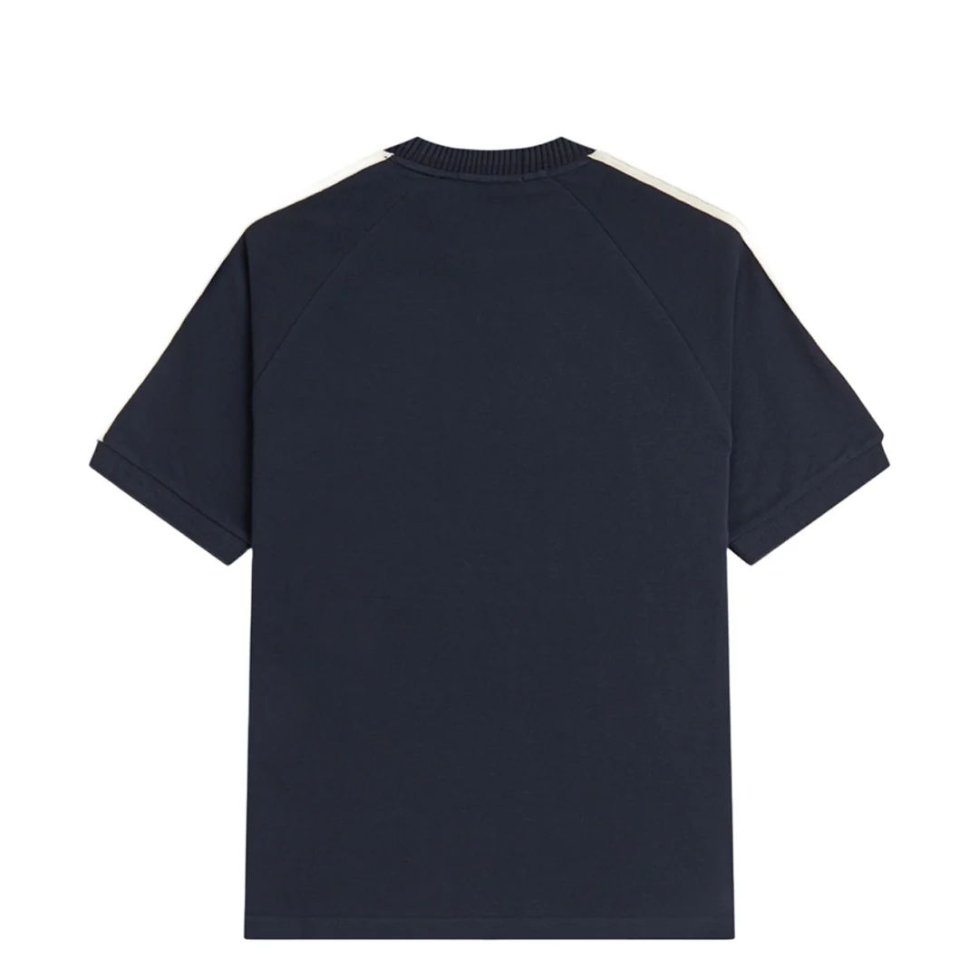CABLE TAPED T-SHIRT NAVY - Image 2