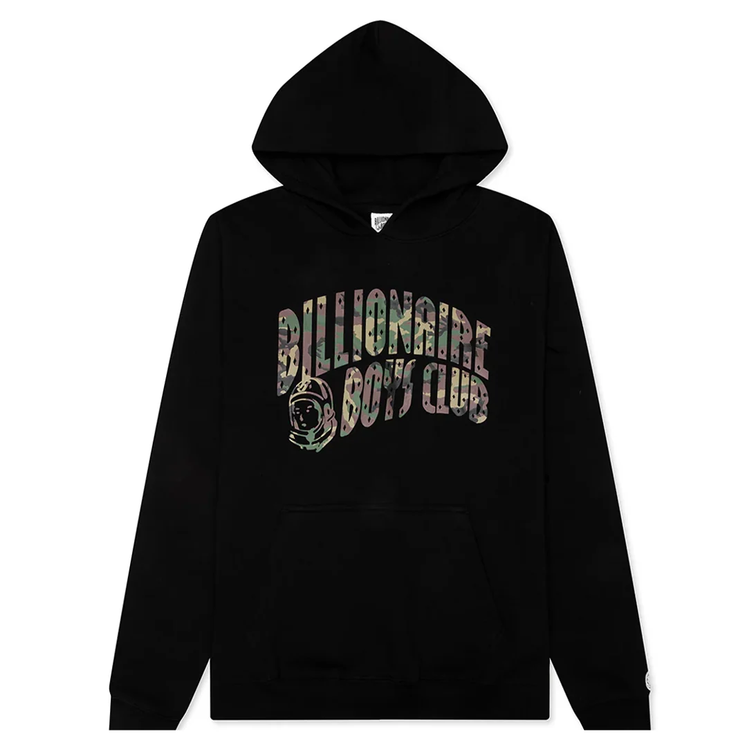 CAMO HOODIE BLACK