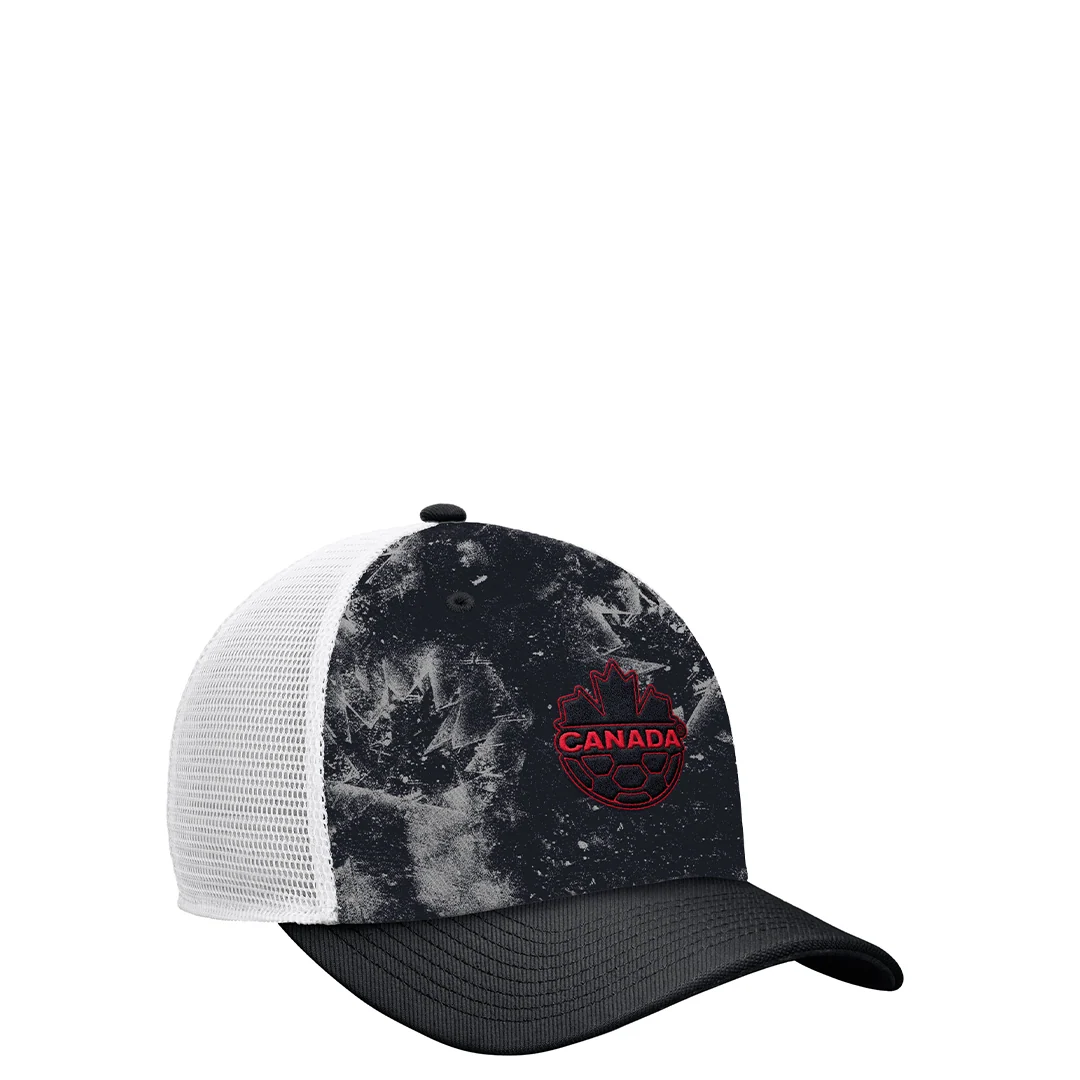 CANADA SOCCER RISE SOCCER HAT BLACK - Image 2