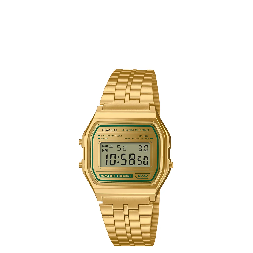 CASIO A158WEGV-9A VINTAGE GOLD WATCH
