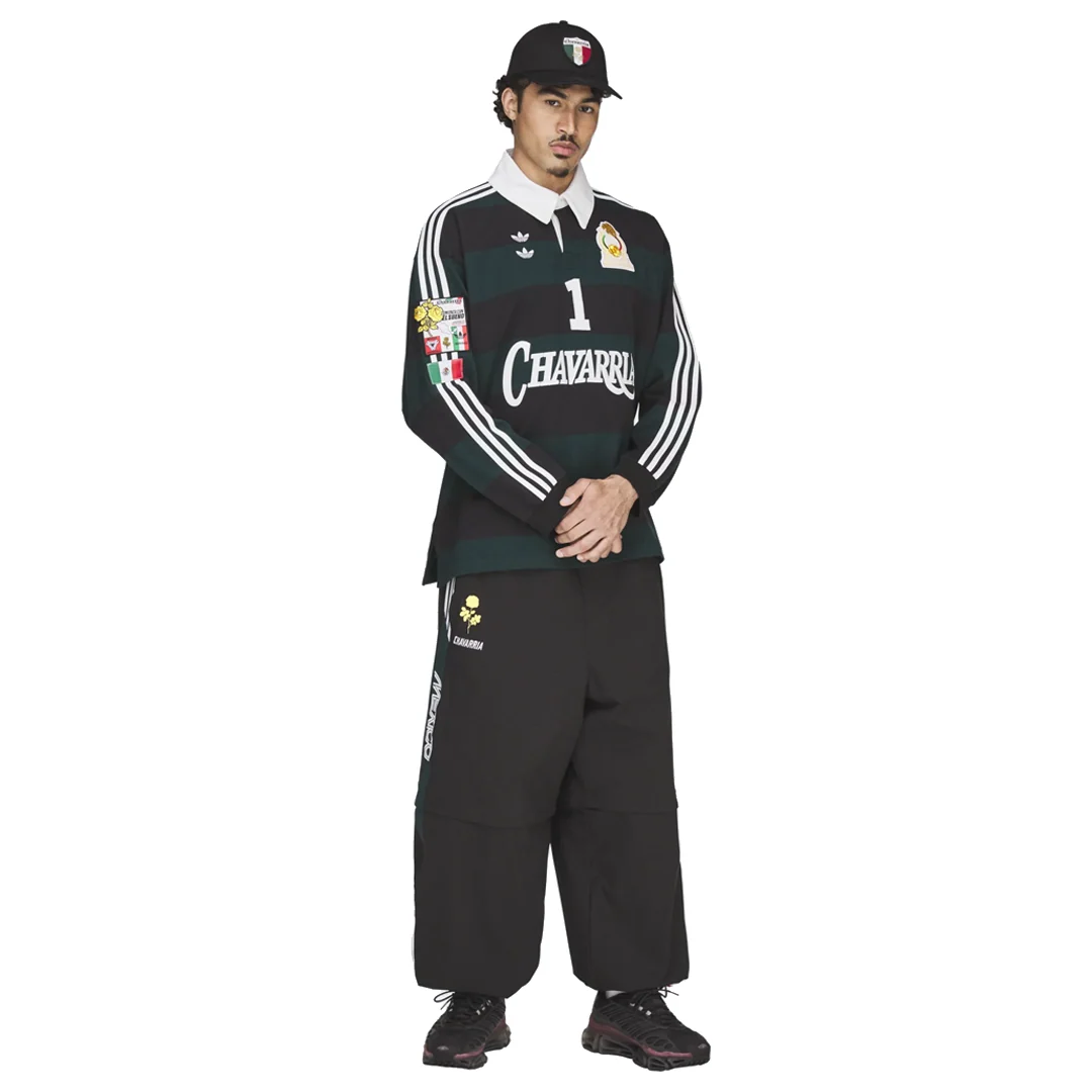 CHAVARRIA LS RUGBY SHIRT BLACK - Image 4