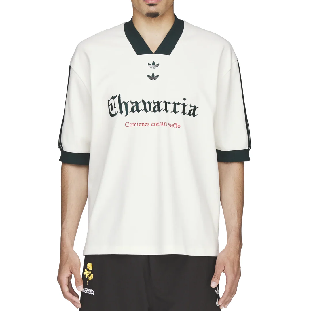 CHAVARRIA SOCCER TEE WHITE