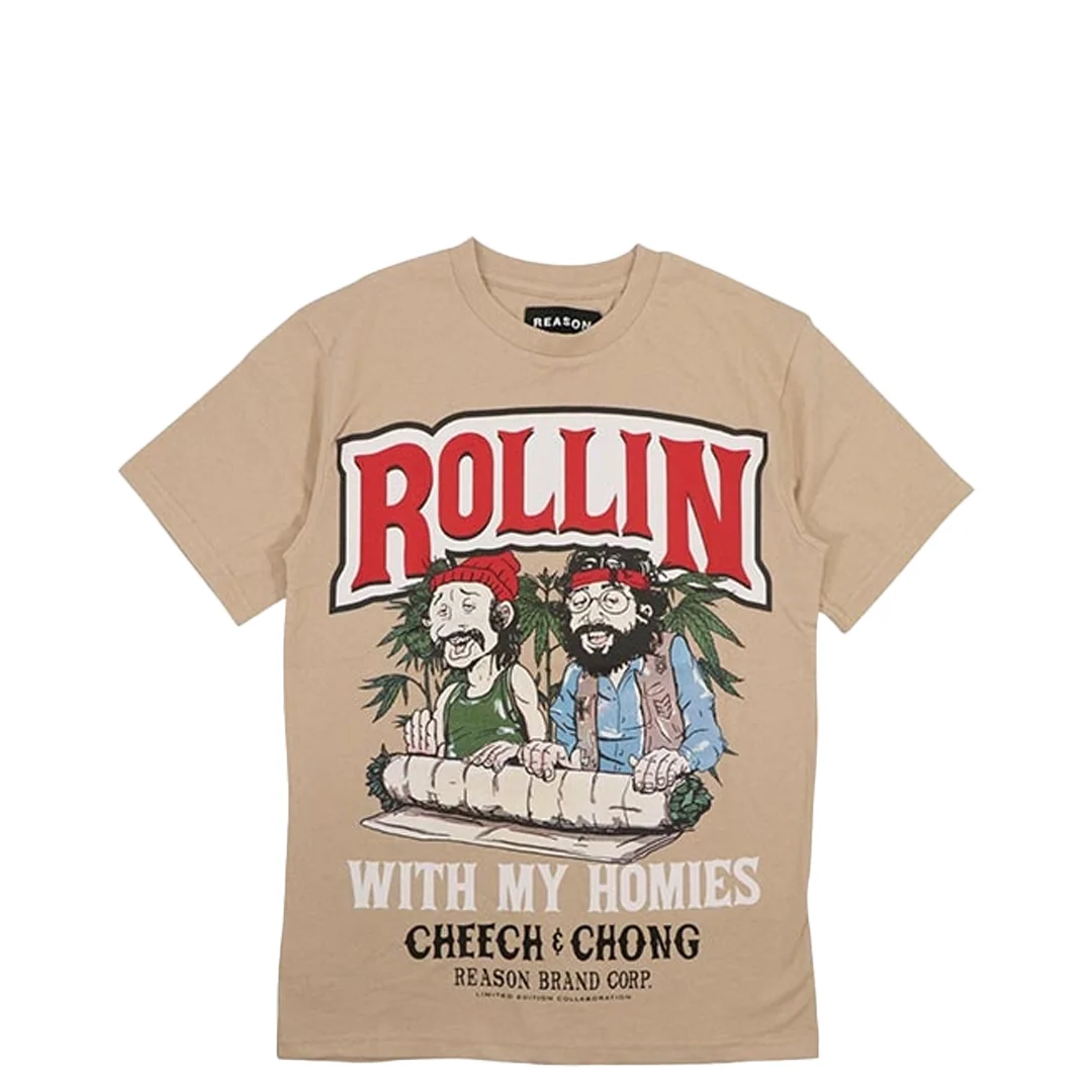 CHEECH & CHONG TEE KHAKI