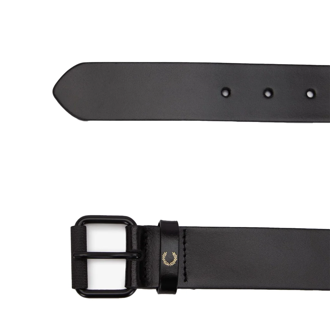 CLASSIC LEATHER BELT BLACK - Image 2