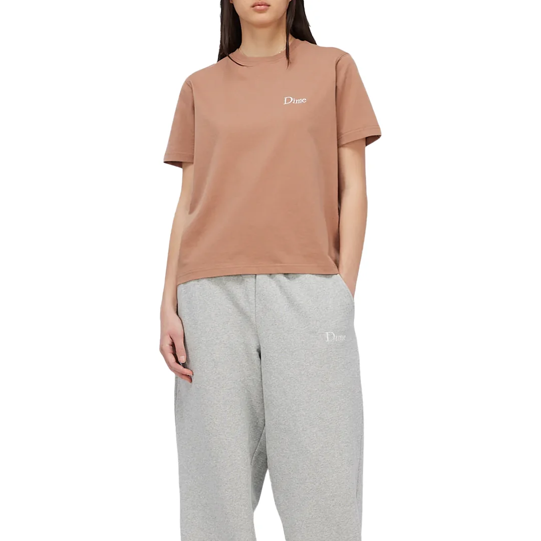 CLASSIC SMALL LOGO T-SHIRT CANYON BROWN - Image 2