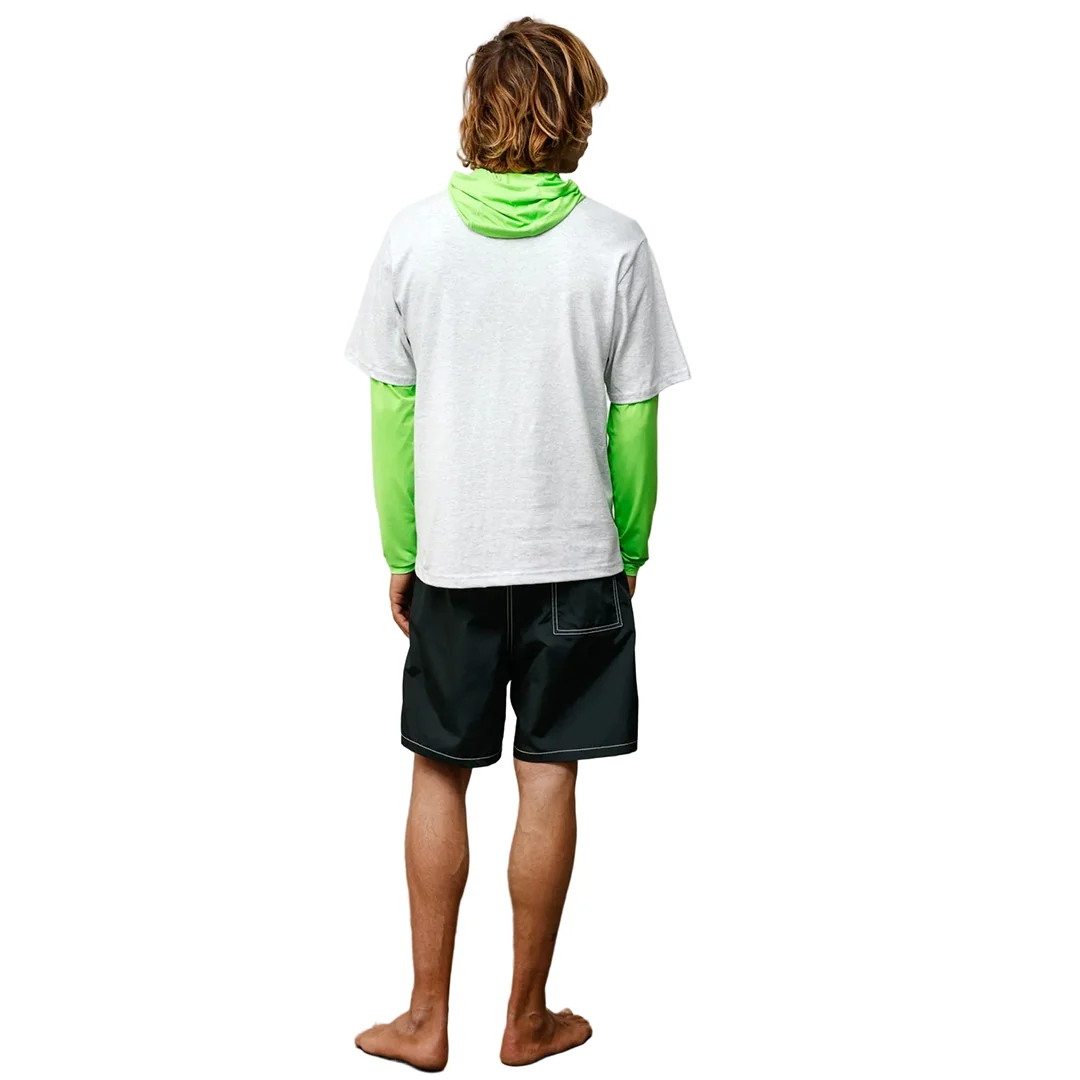 COASTAL BOARD SHORT BLACK - Image 4