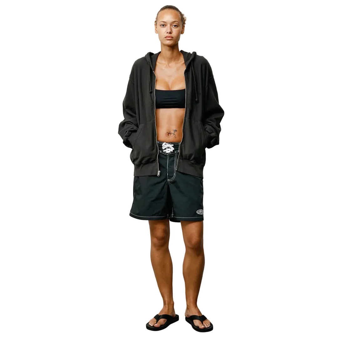 COASTAL BOARD SHORT BLACK - Image 5