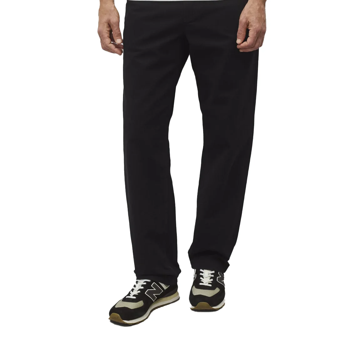 COTTON CANVAS GROUNDS STANDARD PANT BLACK - Image 3