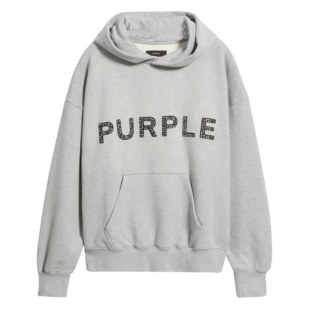 CRYSTAL APPLIQUE HOODIE
