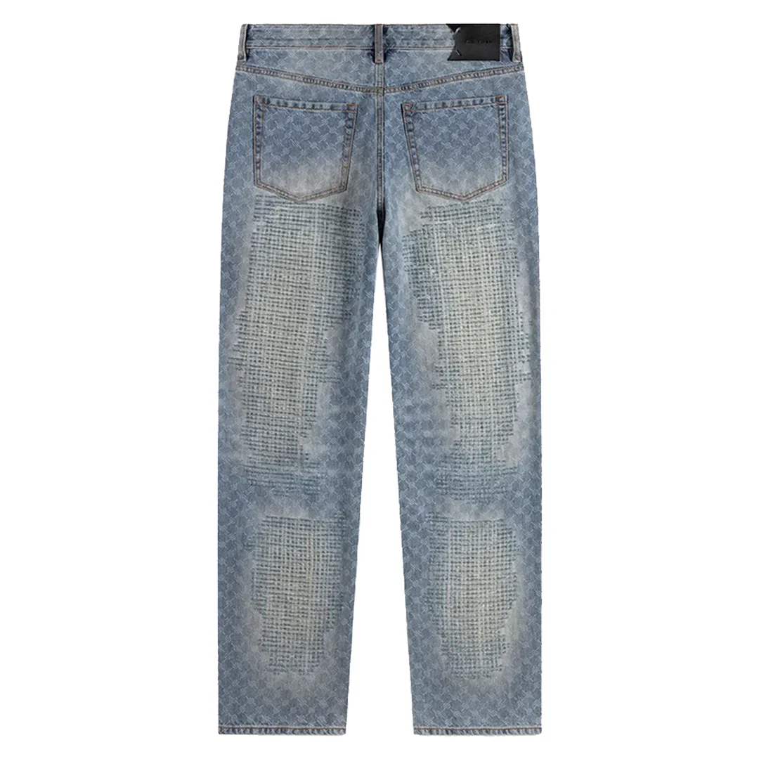DESTROYED AMBA JEANS BLUE - Image 2