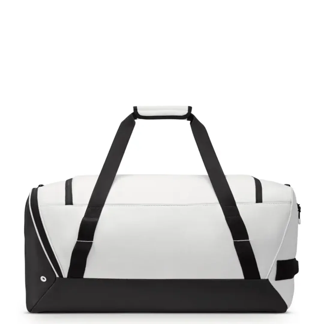DIAMOND DUFFEL BAG WHITE/BLACK/GOLD - Image 2