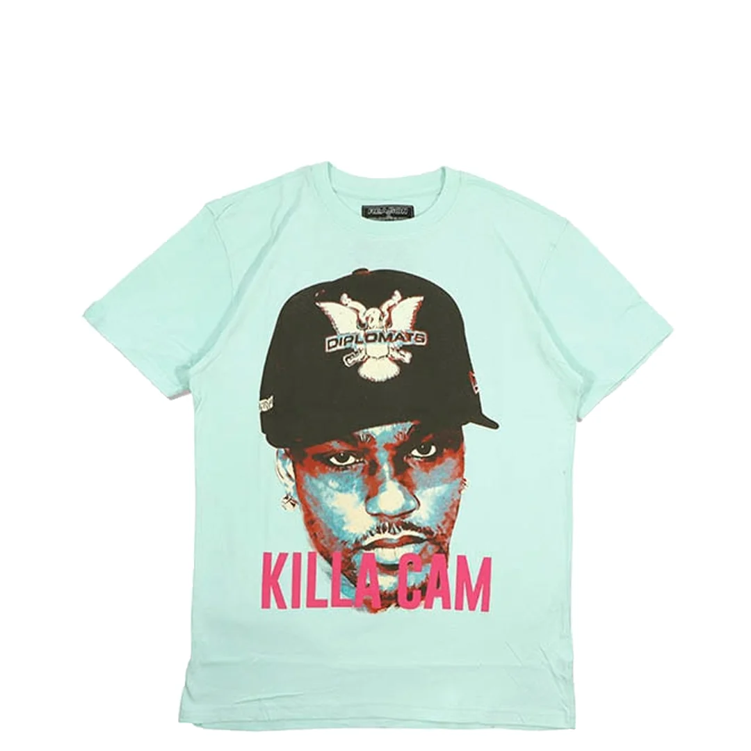 DIPSET PORTRAIT TEE TEAL