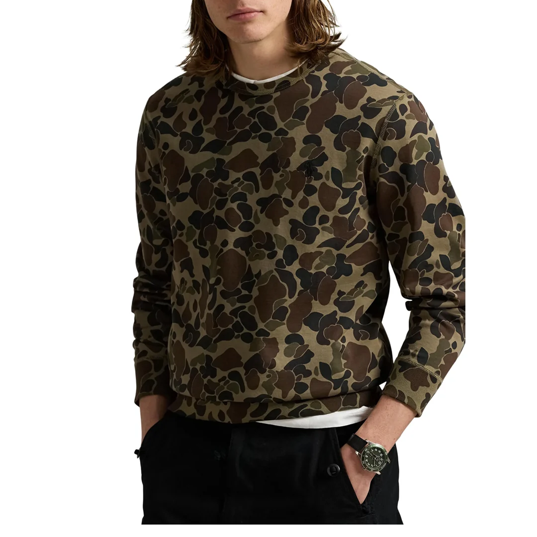 DOUBLE KNIT CAMO SWEATSHIRT - Image 2