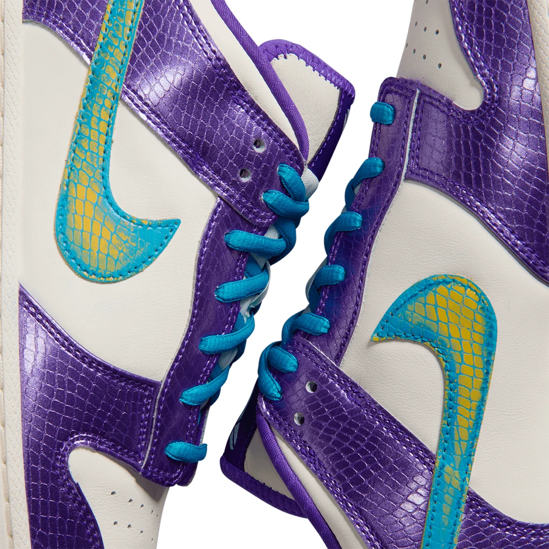 DUNK LOW PROTRO "DRAFT PACK" "CHARLOTTE TO LA" FIERCE PURPLE - Image 5