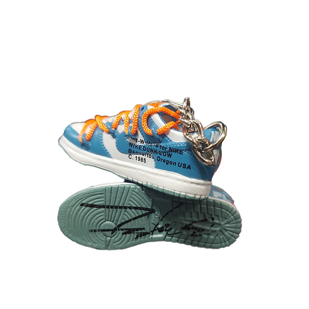 DUNK BLUE/ORANGE SNEAKER KEYCHAIN - Image 2