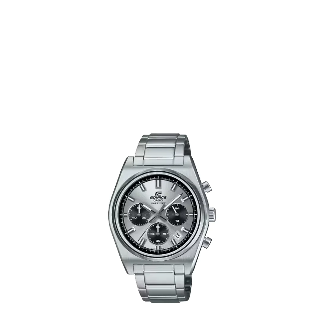 EDIFICE CHRONOGRAPH SILVER DIAL EFB-730D-7AV - Image 2