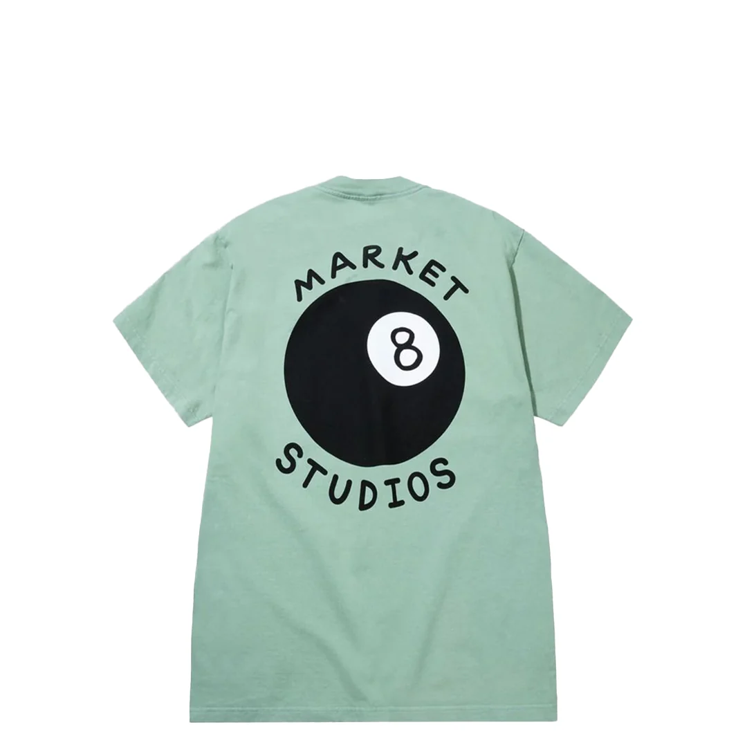 EIGHT BALL T-SHIRT GREEN - Image 2