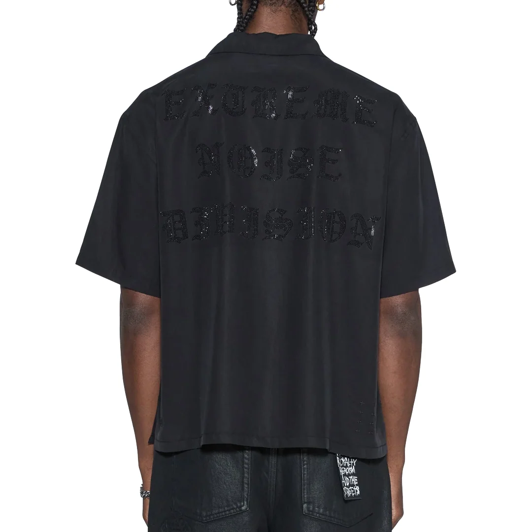 END DINER SS SHIRT SATIN BLACK