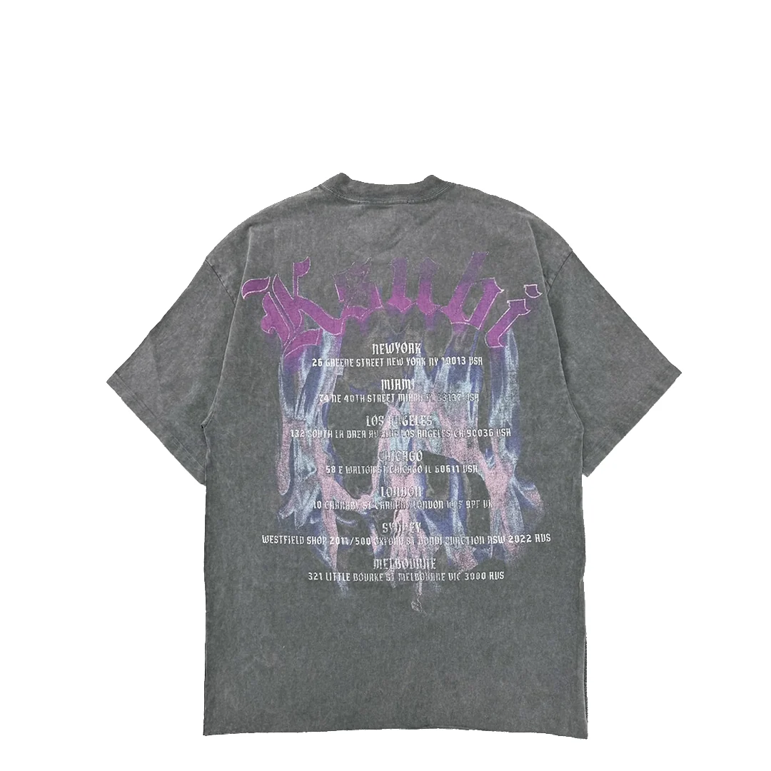 FALLEN EKCESS SS TEE CHARCOAL - Image 2