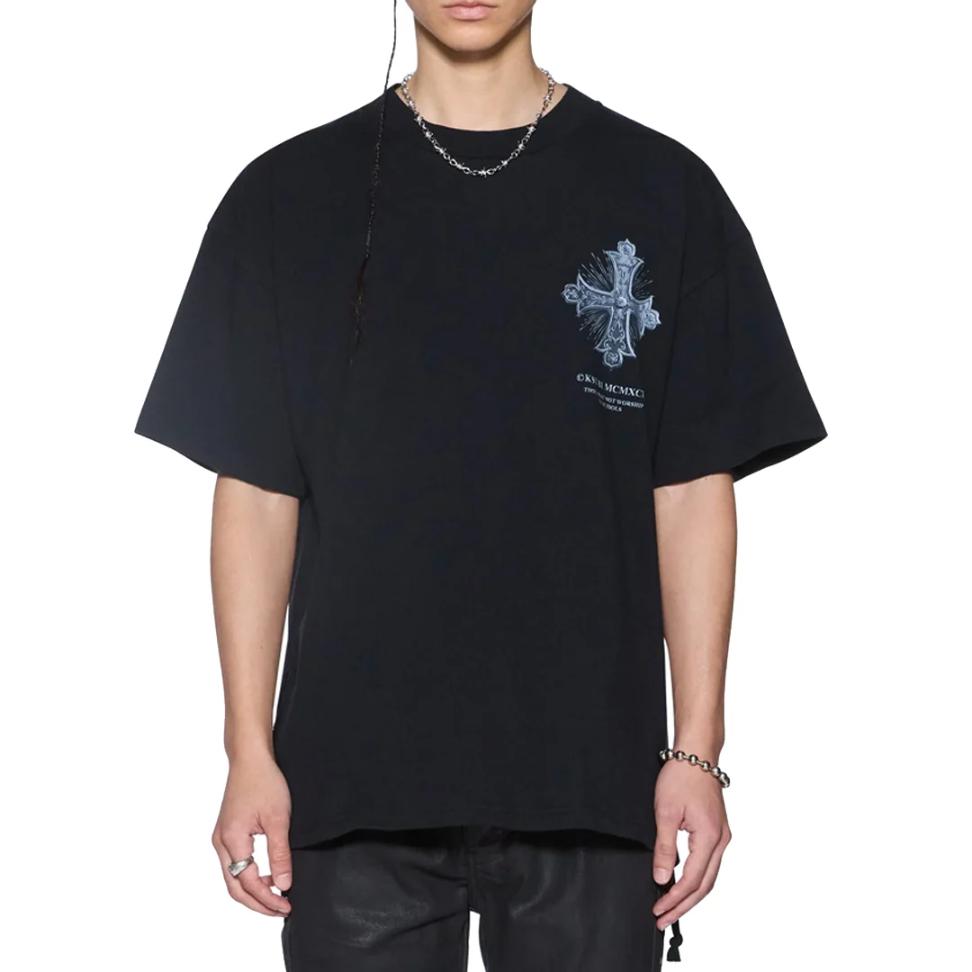 FALSE IDOLS EKCESS SS TEE JET BLACK - Image 2
