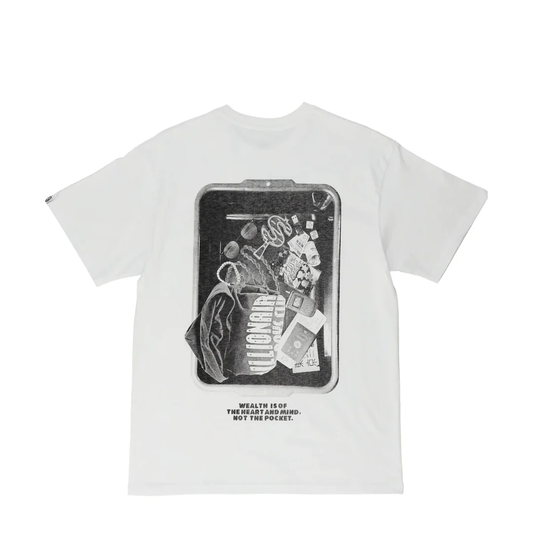 FIRST CLASS SHORT SLEEVE T-SHIRT WHITE