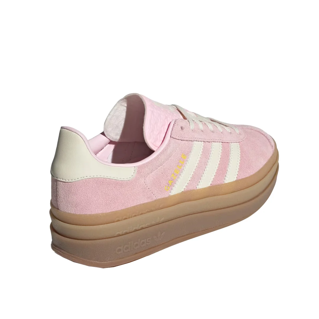WOMEN'S GAZELLE BOLD SHOES CLEAR PINK - Image 3