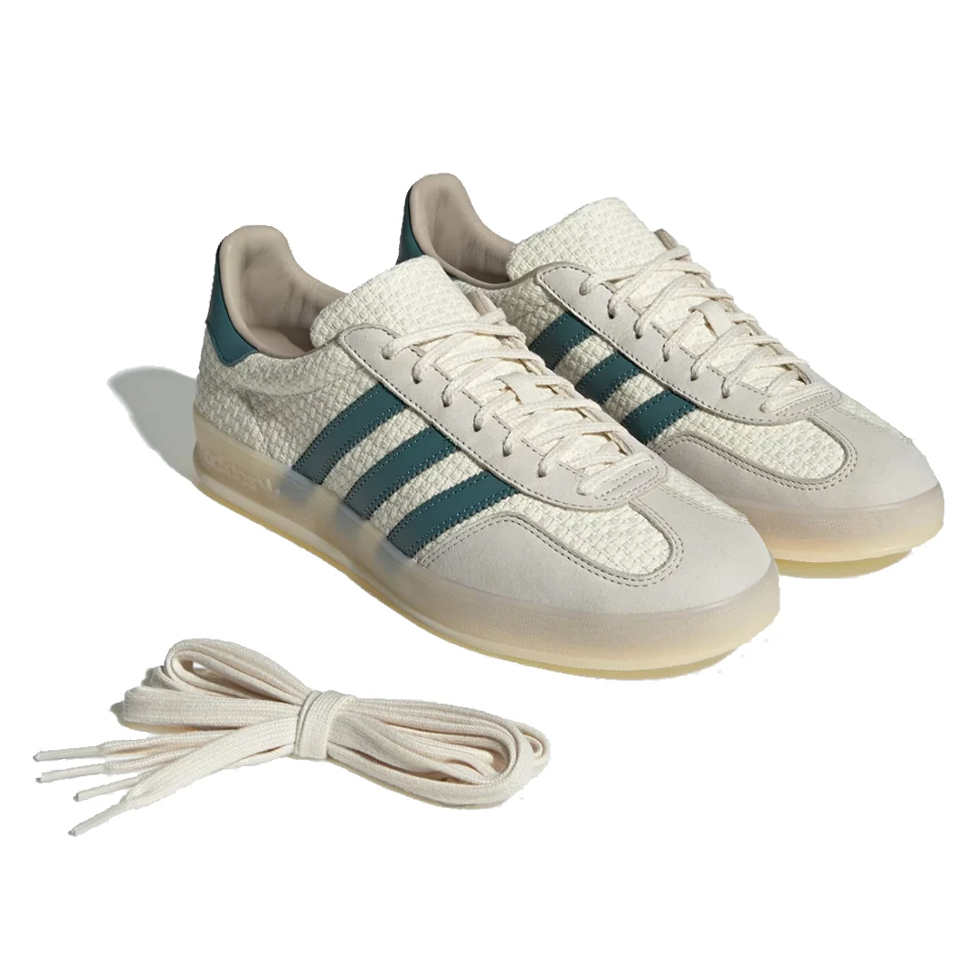 GAZELLE INDOOR WOVEN CREAM PRELOVED TEAL - Image 3