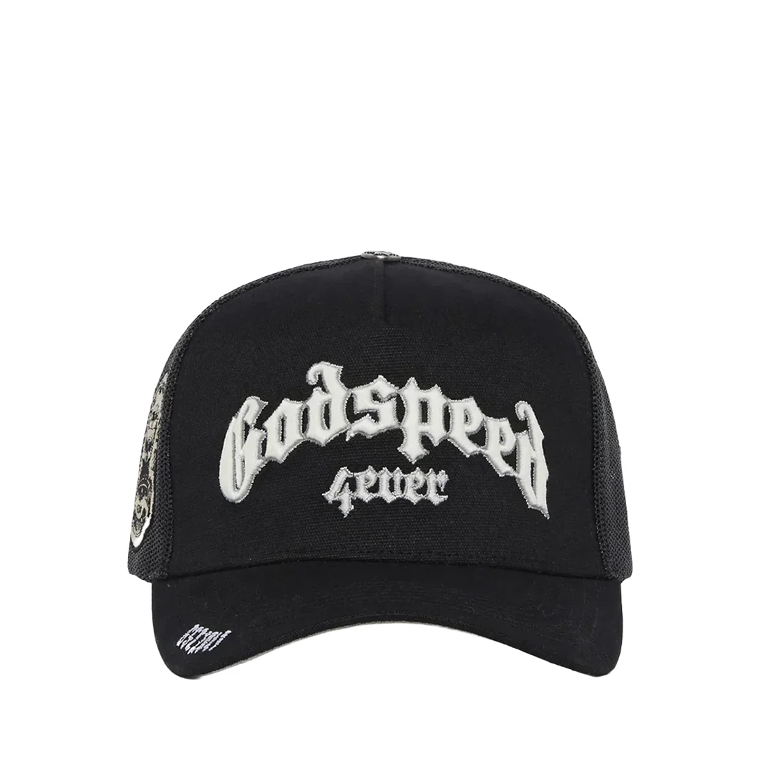 GS FOREVER TRUCKER HAT OG BLACK