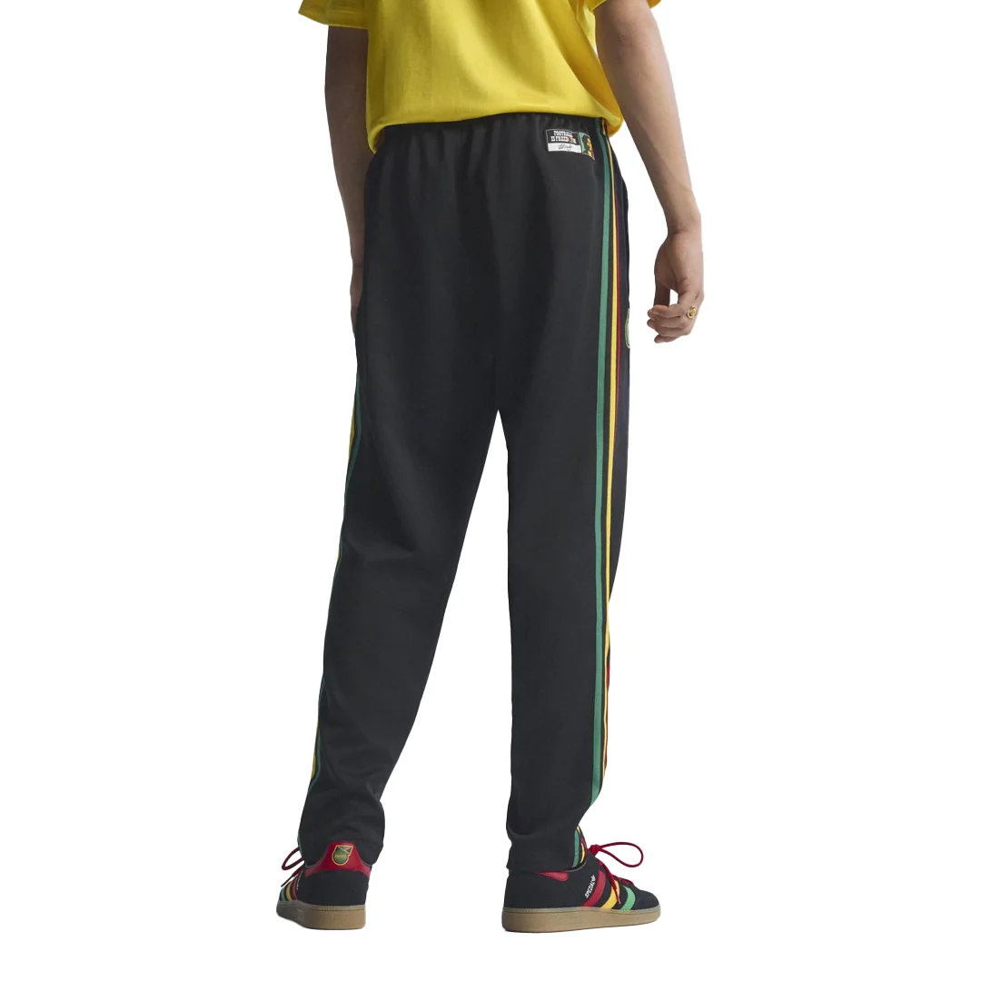 JAMAICA X BOB MARLEY ORIGINALS BLACK TRACK PANTS - Image 2
