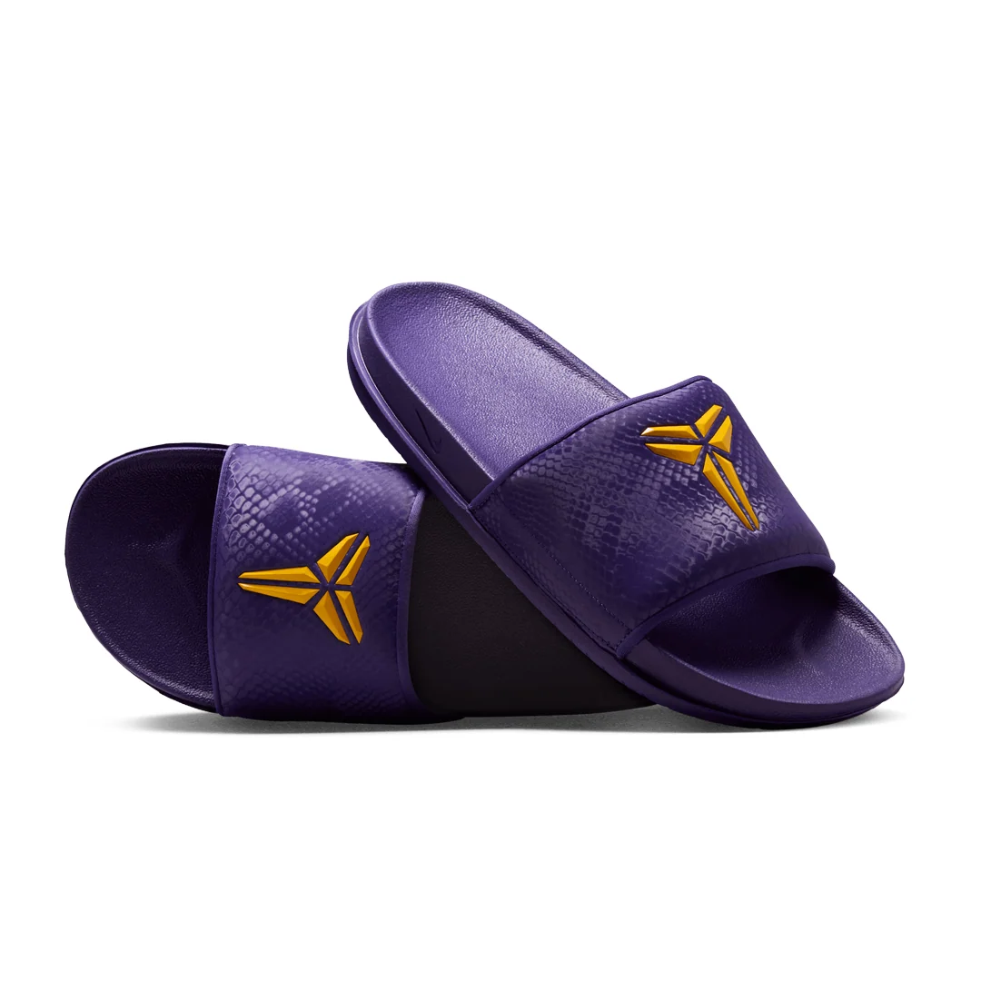 KOBE OFFCOURT SLIDE COURT PURPLE/UNIVERSITY GOLD - Image 2
