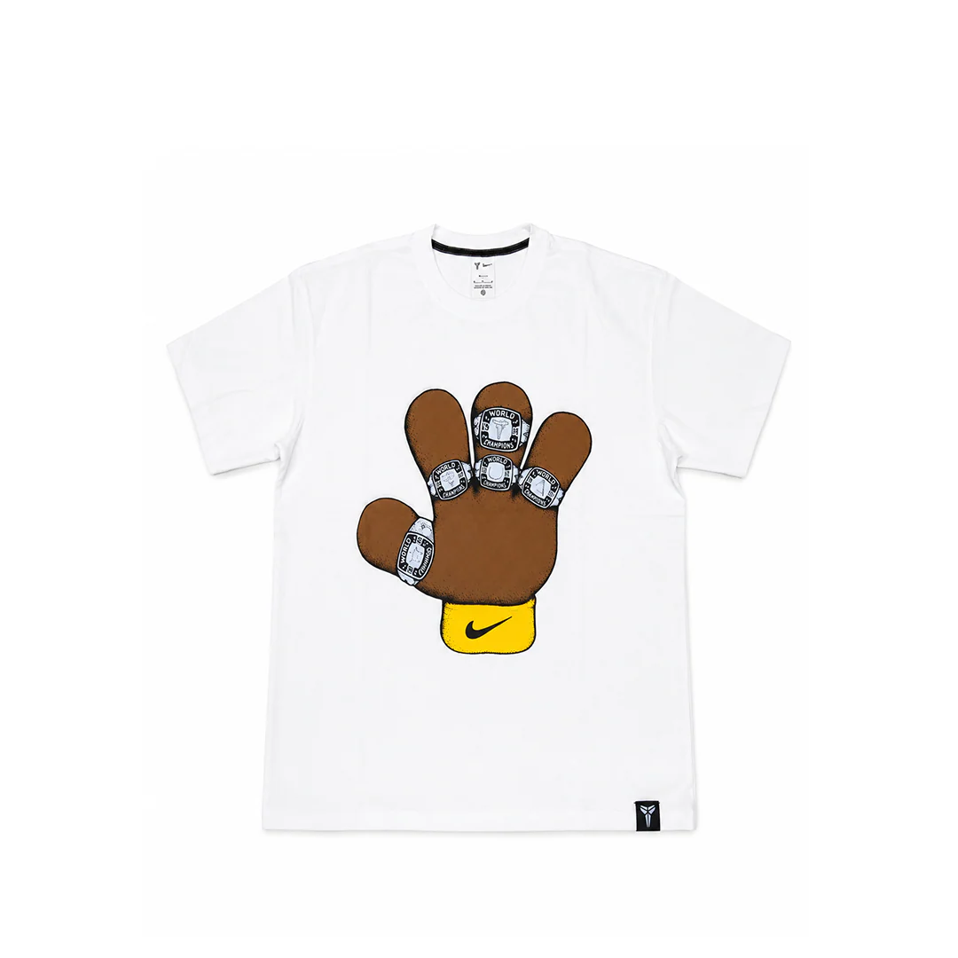 KOBE MVPUPPETS 4 RINGS T-SHIRT WHITE
