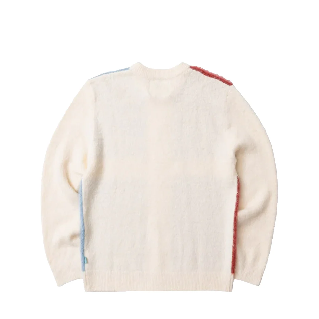 LARES FLAG SWEATER WHITE - Image 2