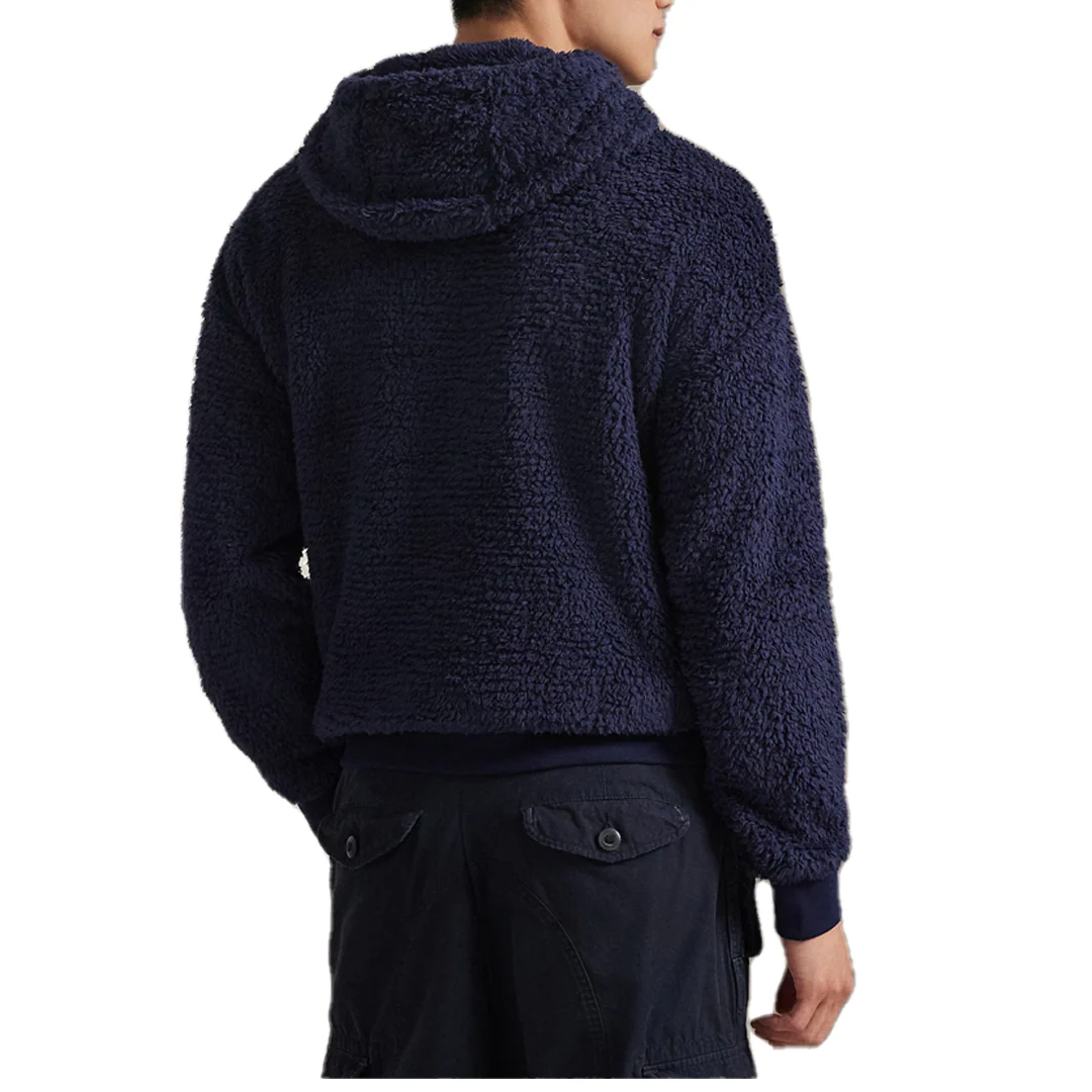 LOGO PILE FLEECE HOODIE - Image 3