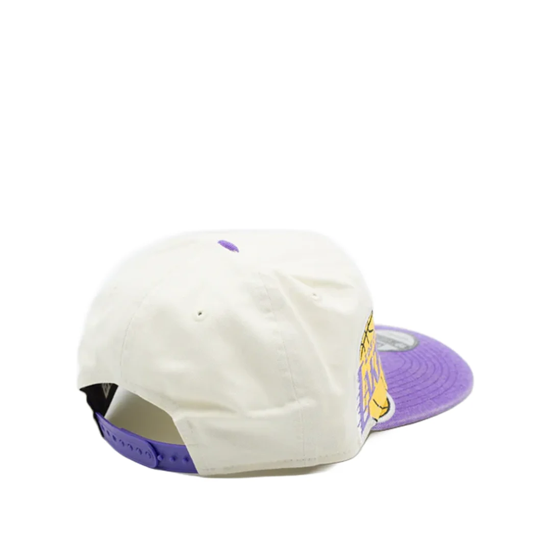 LOS ANGELES LAKERS CHAMPIONS 19TWENTY ADJUSTABLE BEIGE HAT - Image 2