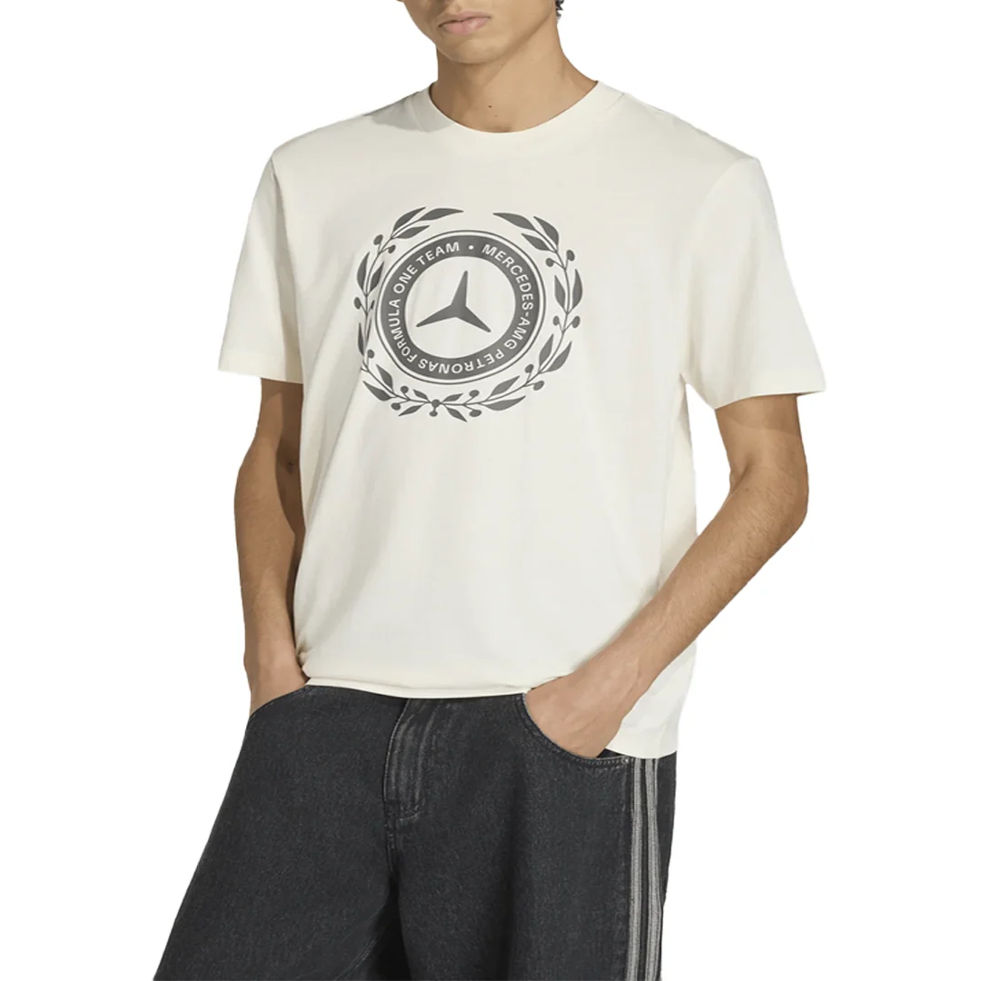 MERCEDES-AMG PETRONAS FORMULA 1 TEAM MEN'S SILVER ARROWS TEE - Image 2