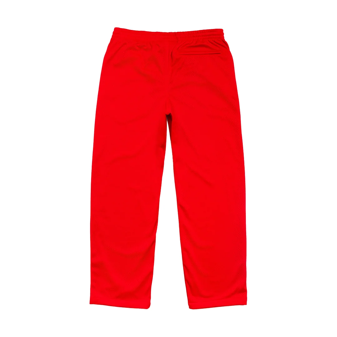 MESH TRACK PANT RED - Image 2