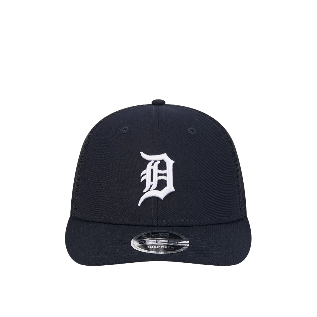 MLB DETROIT TIGERS LOW PROFILE 9FIFTY TRUCKER SNAPBACK NAVY - Image 2