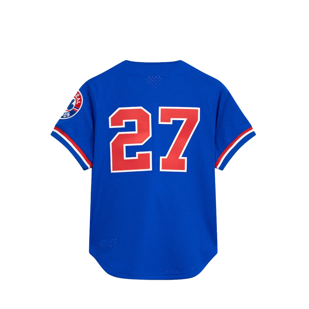 MONTREAL EXPOS VLADIMIR GUERRERO BUTTON UP JERSEY ROYAL BLUE - Image 2